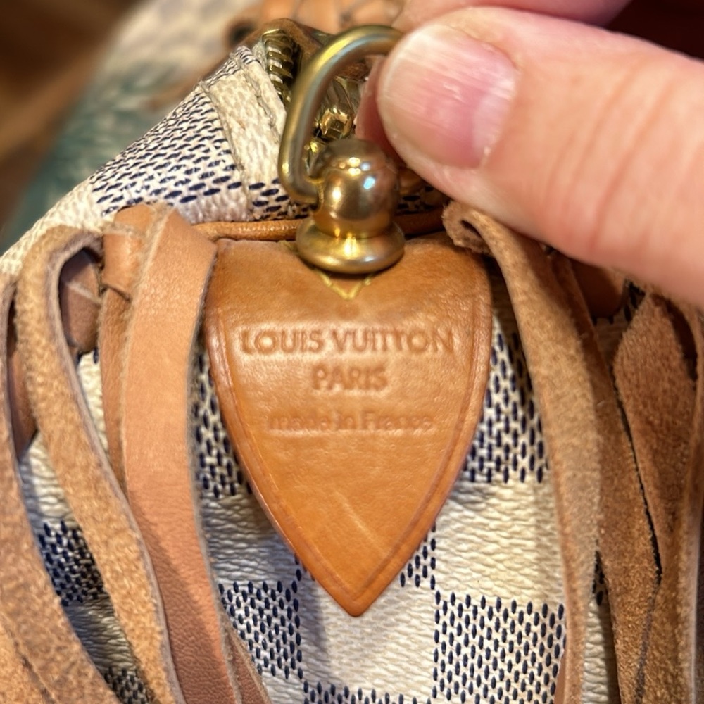 Louis Vuitton speedy 30 with handpainted, Peacock feather and fringe - Picture 11 of 13